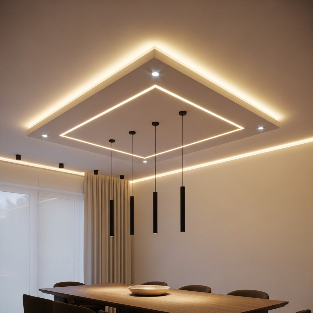 False Ceiling for Dining Room