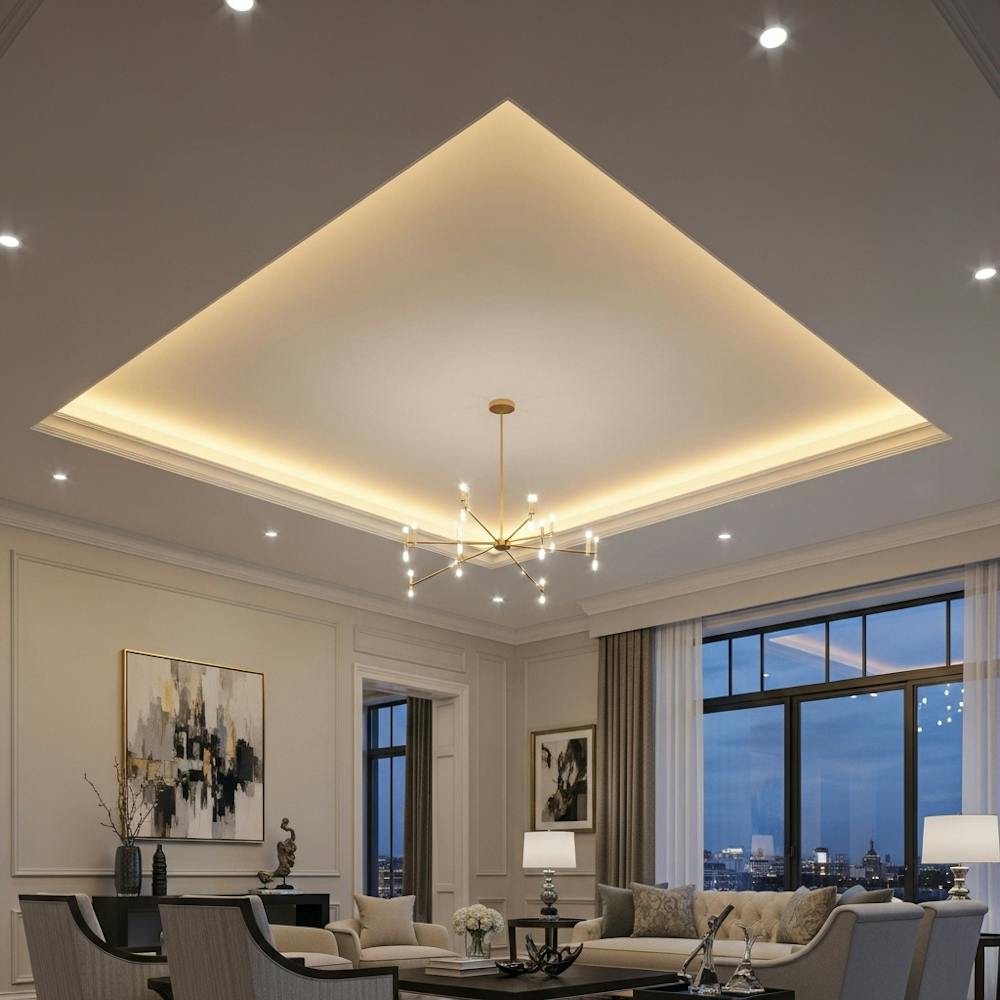 Designer Tray Ceilings for That WOW Effect