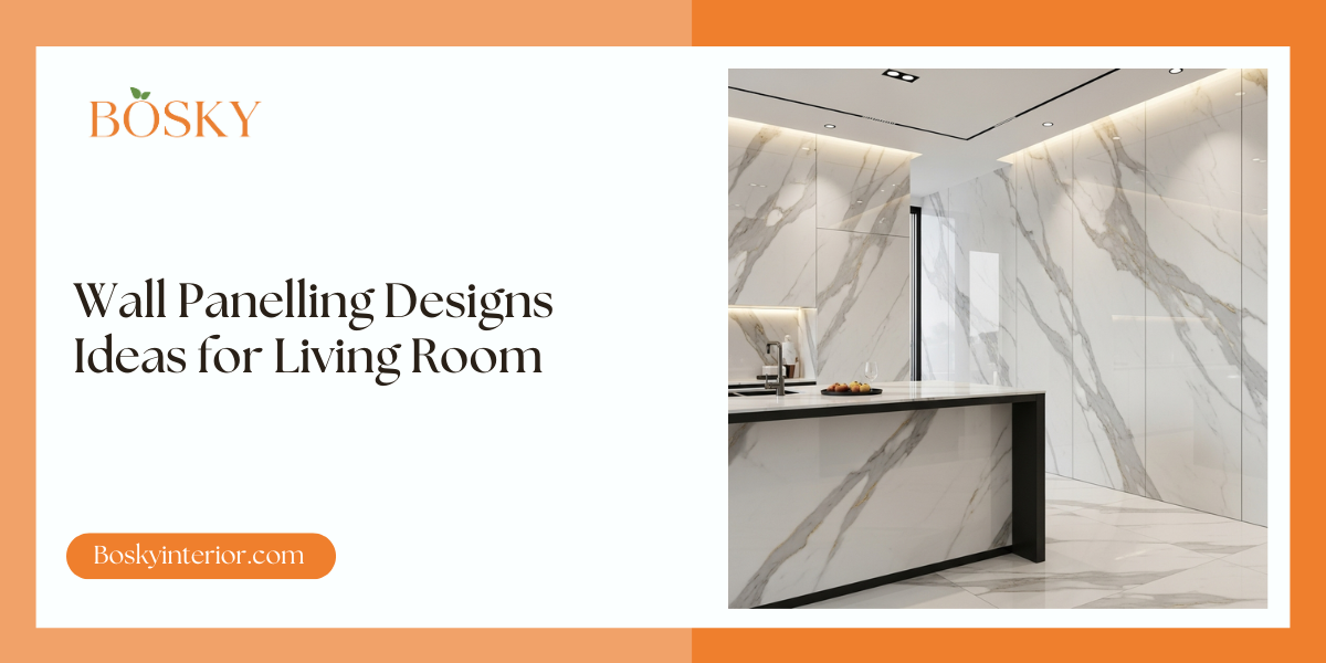 Wall Panelling Designs Ideas for Living Room 