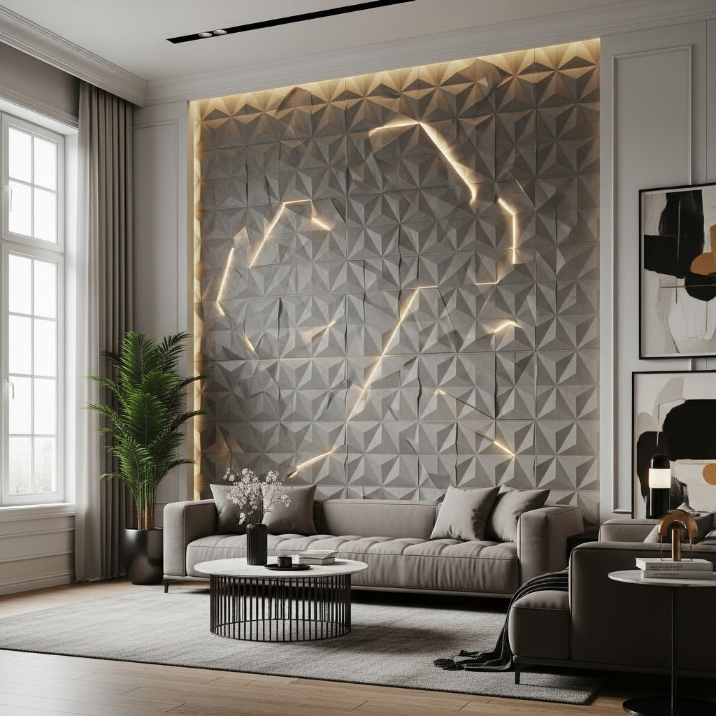 PVC Panels with Gloss Finish