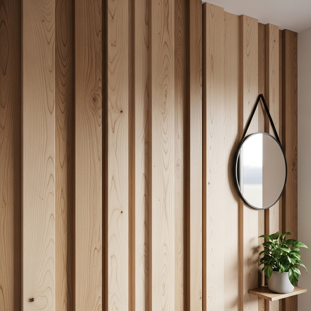 Vertical Wooden Wall Panelling Designs