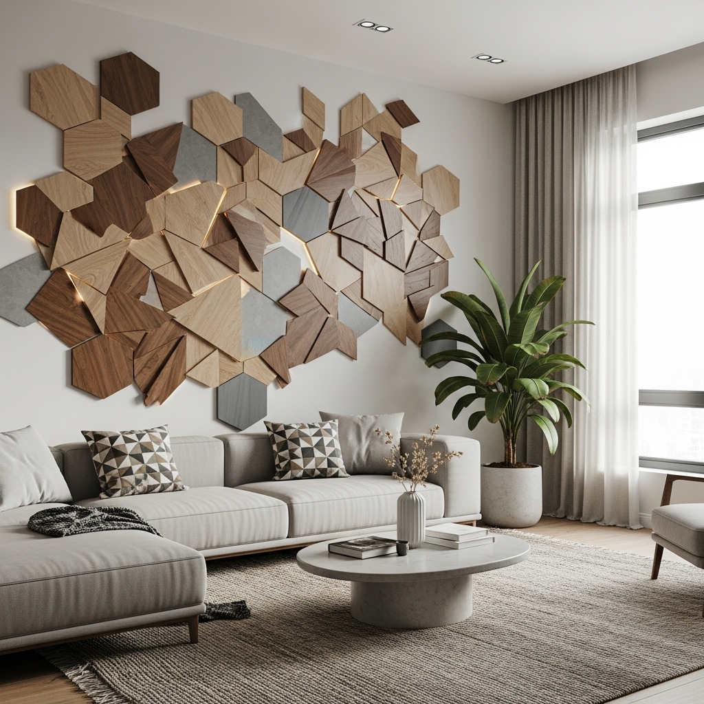 Geometric Modern Panels