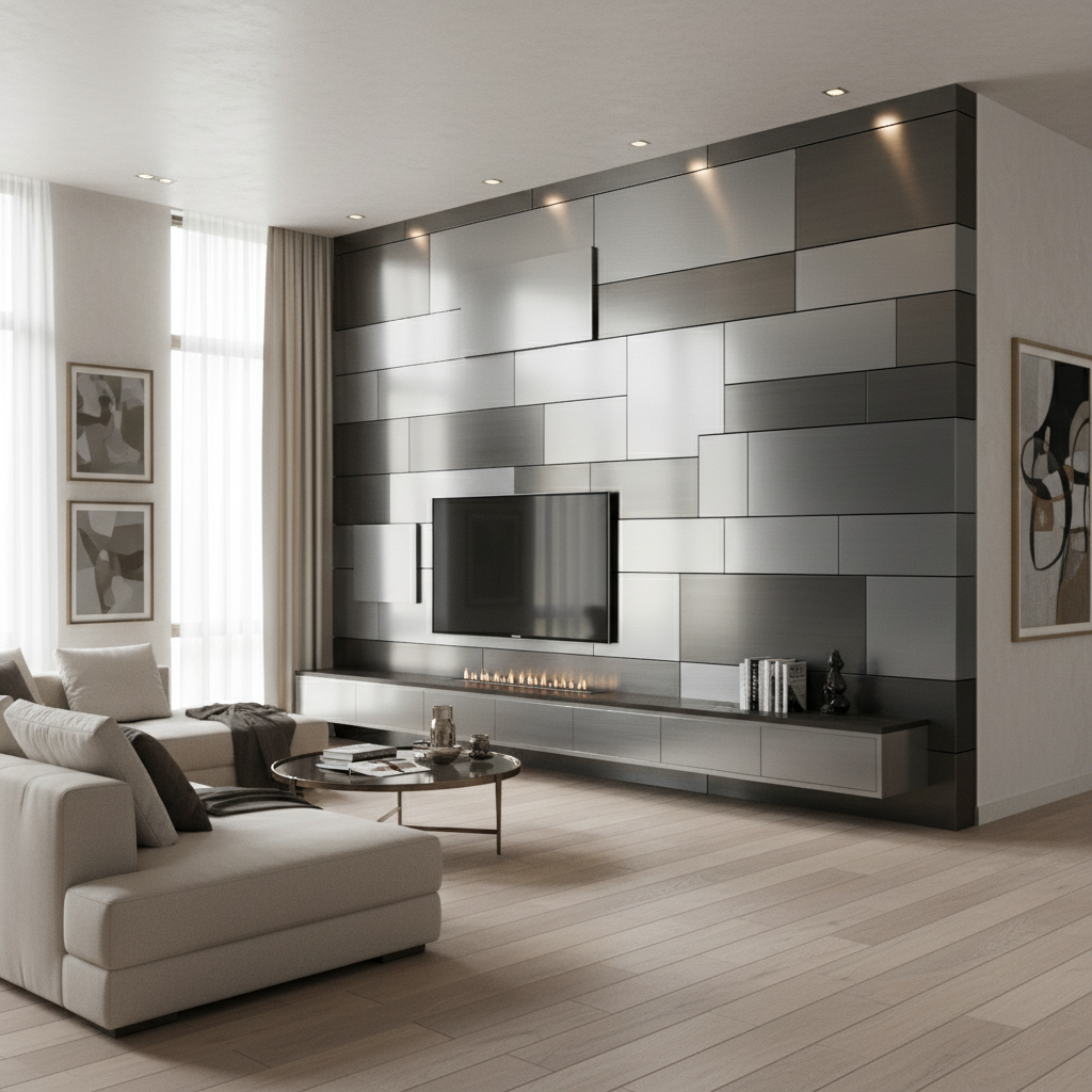 Metallic Finish Panels