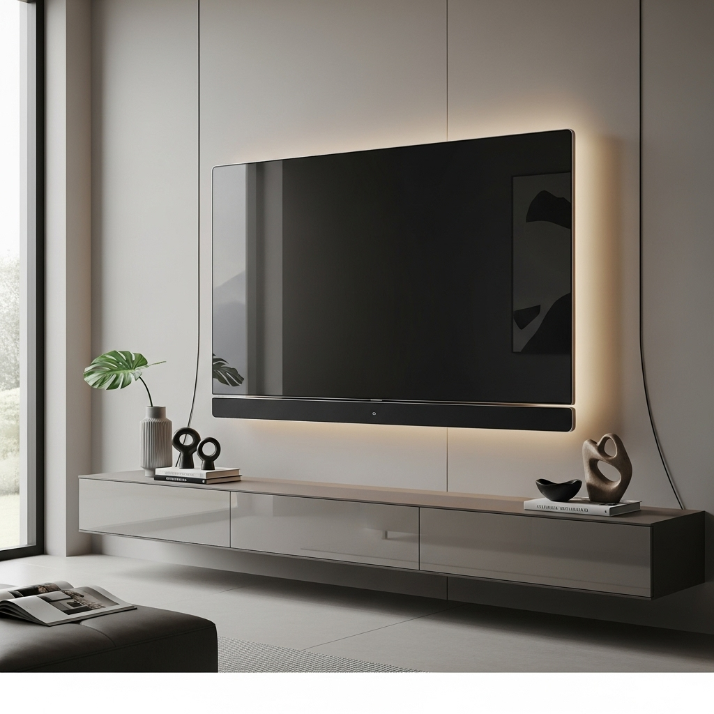 Floating TV Panel