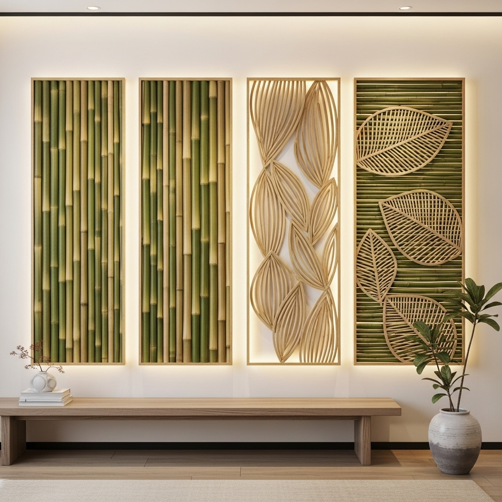 Nature-Inspired Bamboo Panels