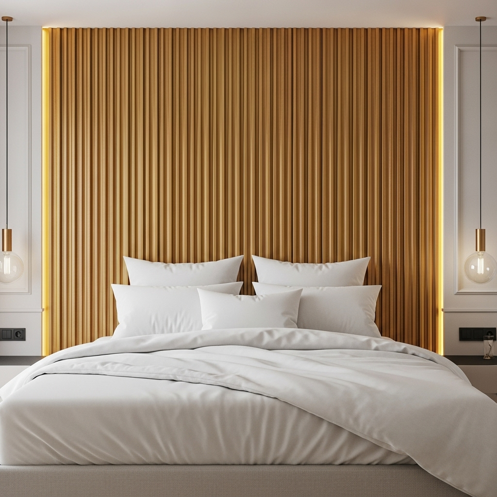 Metallic Louvers for Bold Interiors