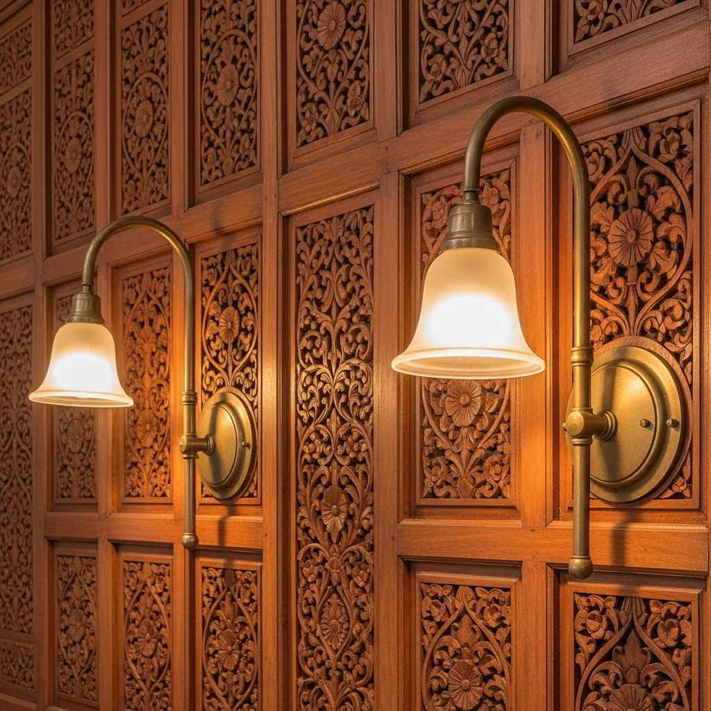 Carved Wooden Panels