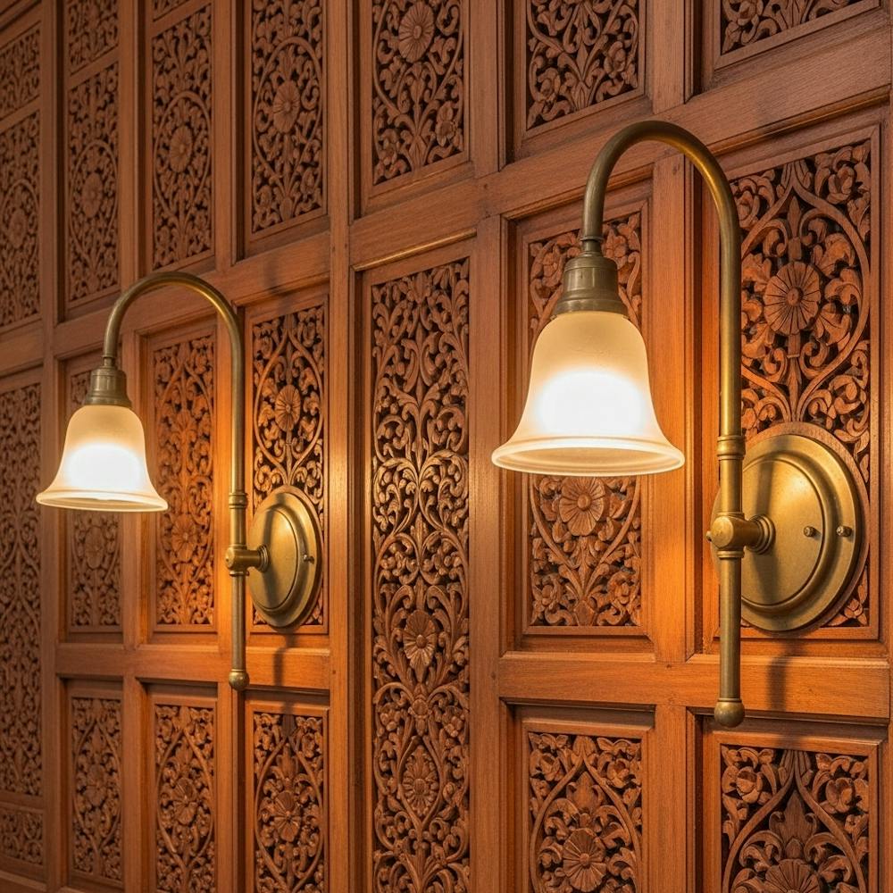 Carved Wooden Panels