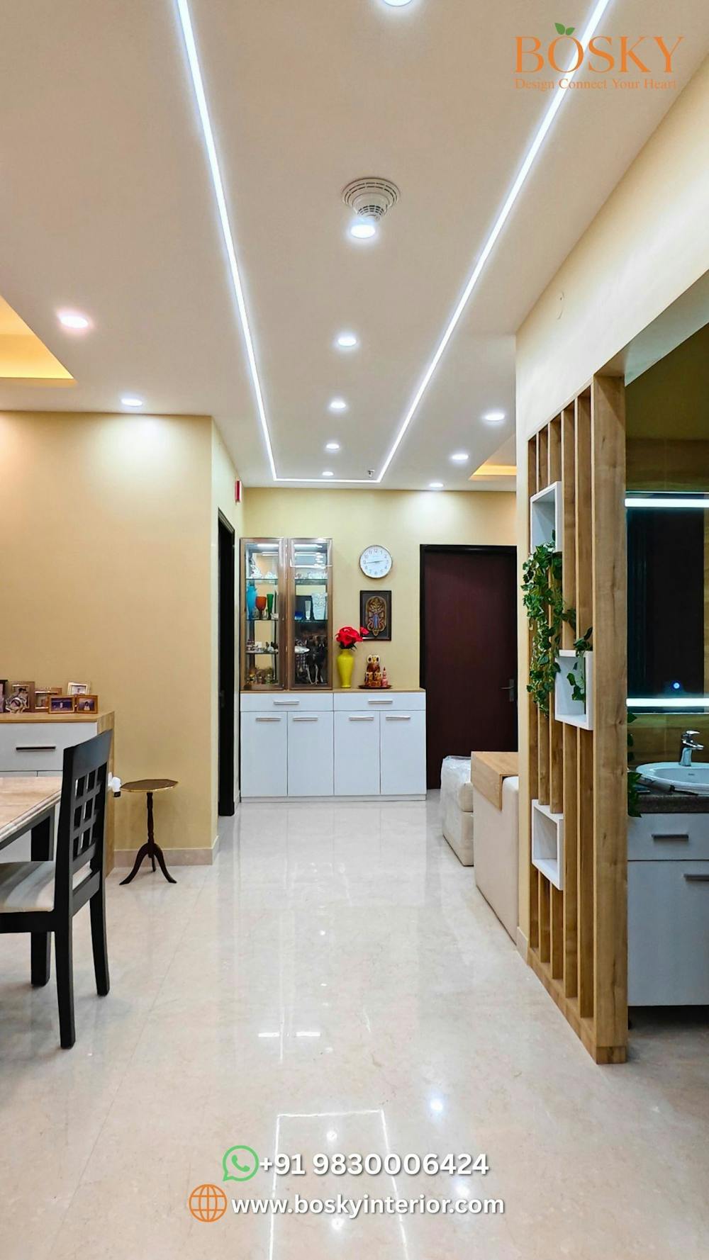 How Bosky Transformed a Flat in EM Bypass Kolkata