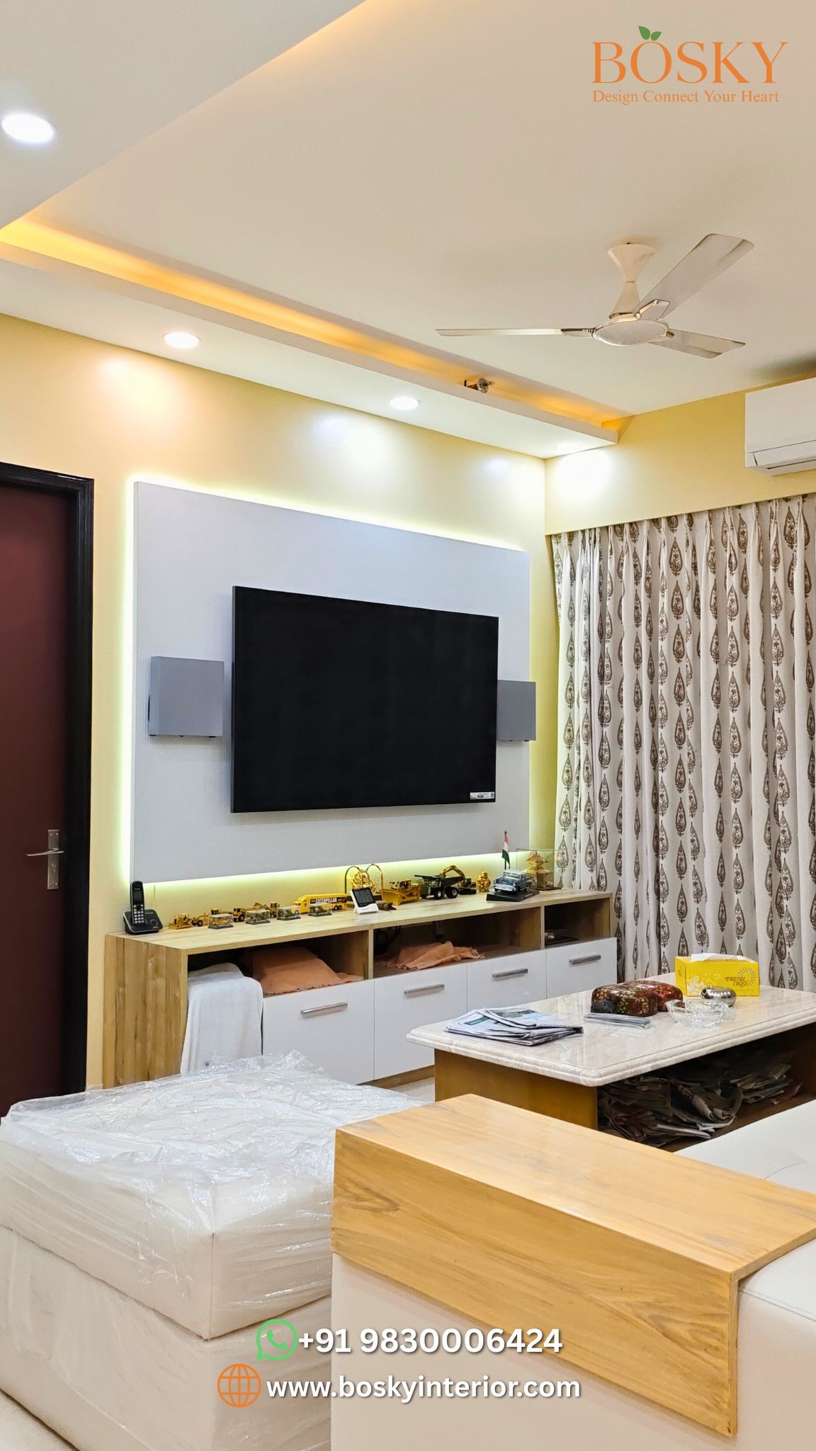 How Bosky Transformed a Flat in EM Bypass Kolkata