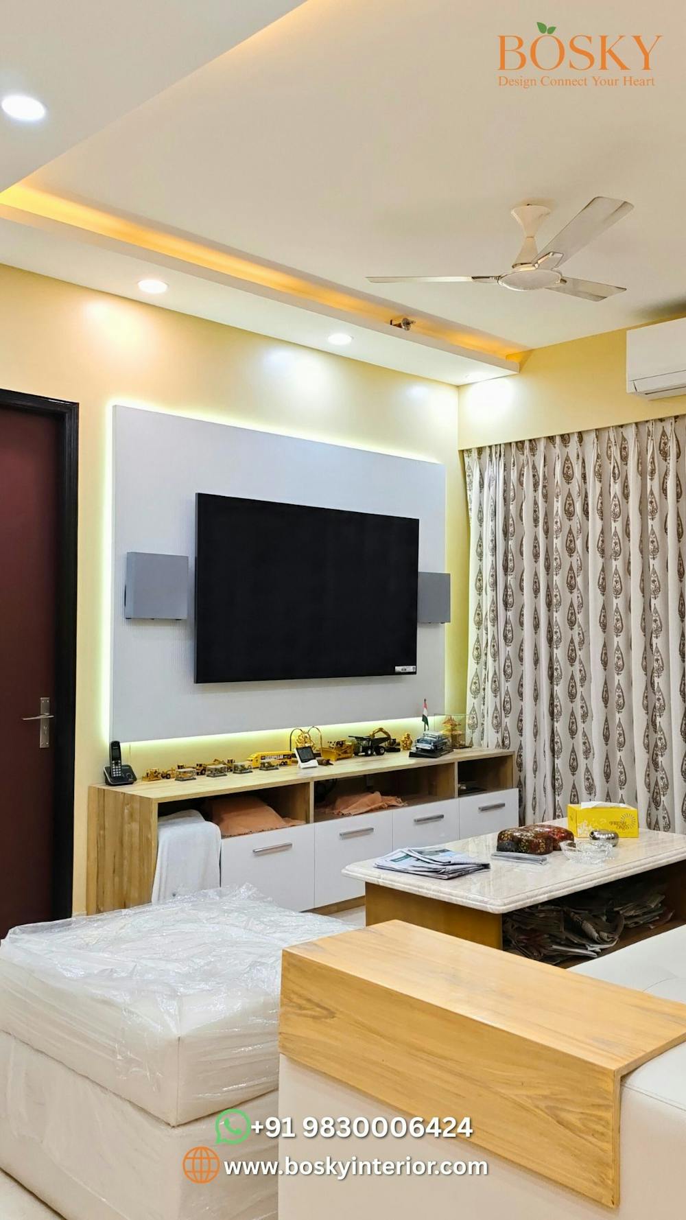 How Bosky Transformed a Flat in EM Bypass Kolkata