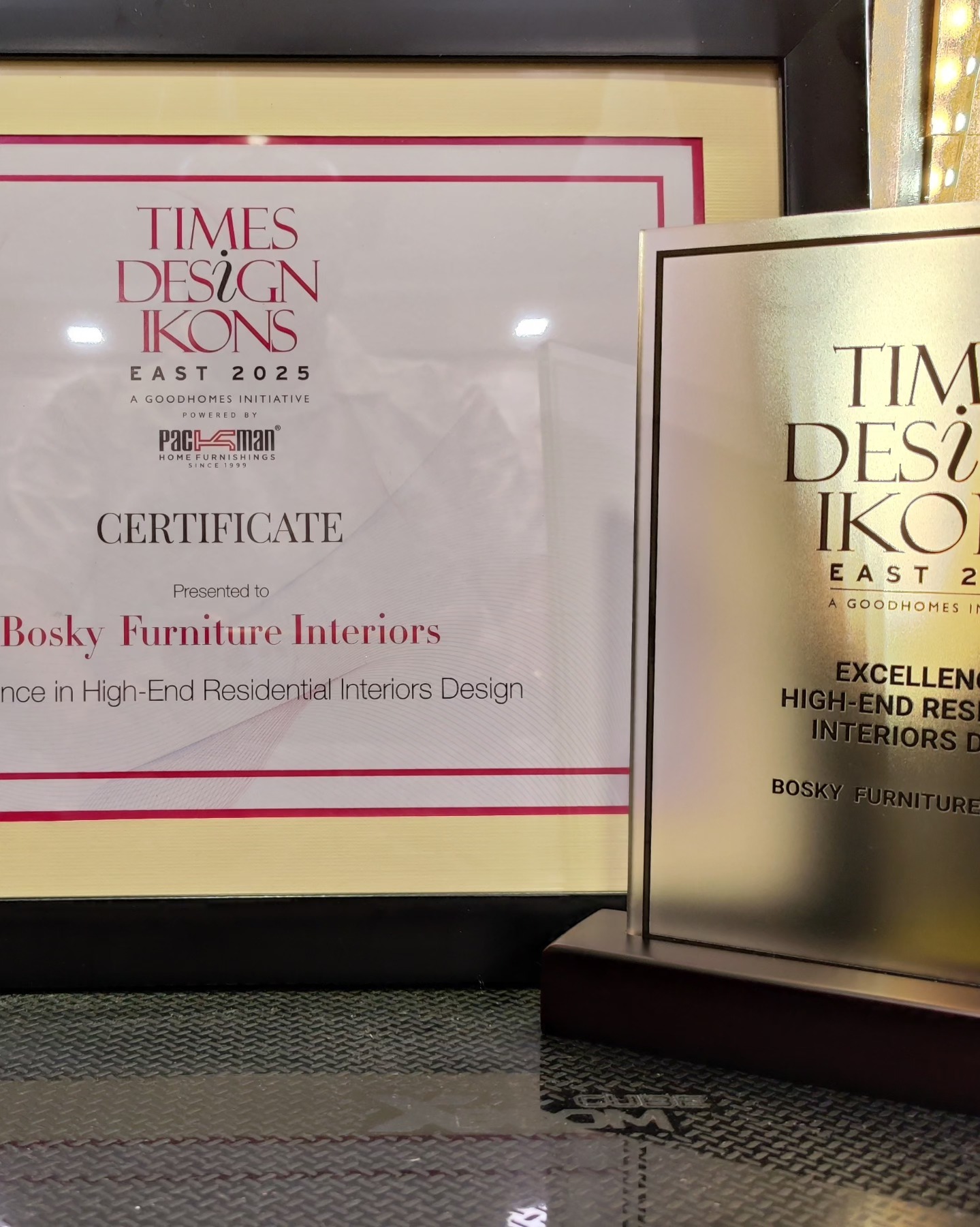 Bosky Wins Times Design Ikon Award