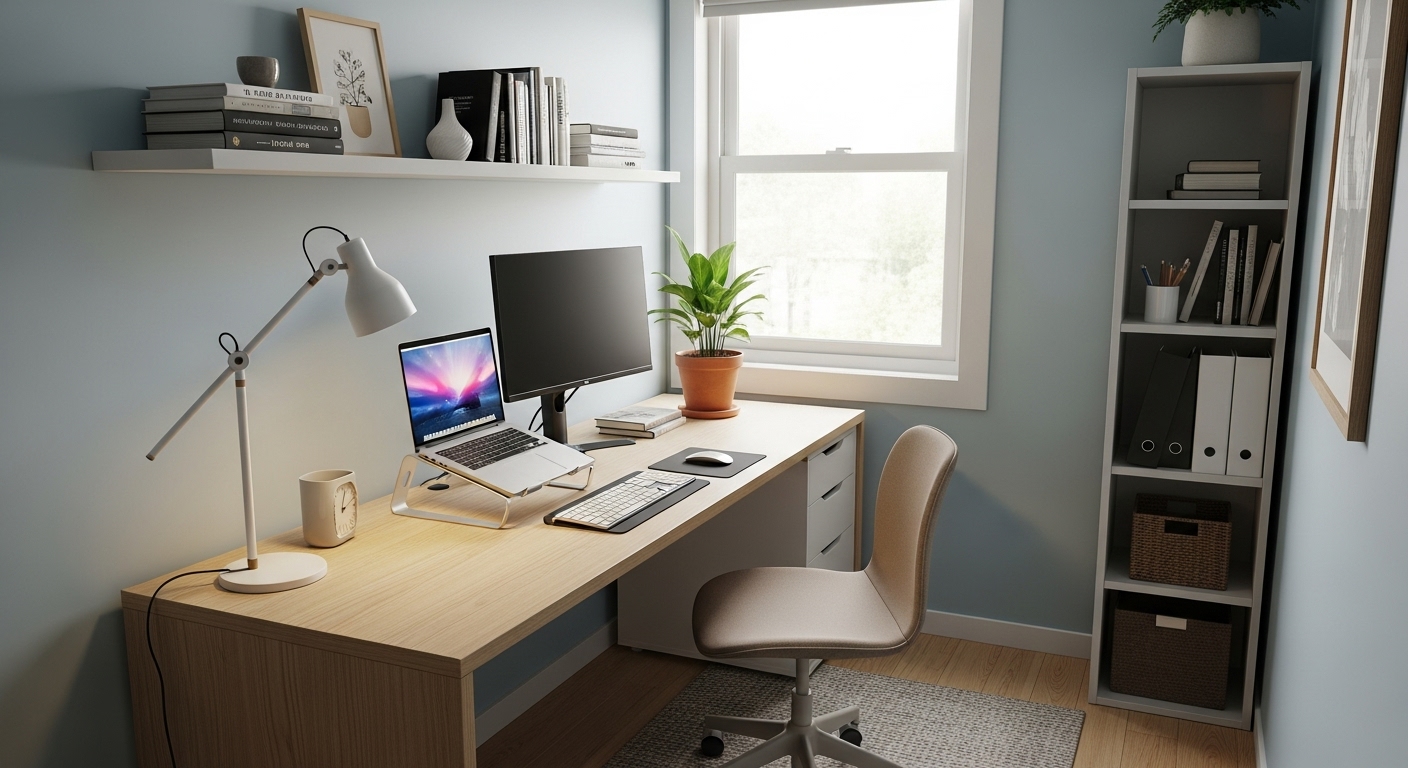 Stylish Work From Home Office Setup Ideas for Small Rooms