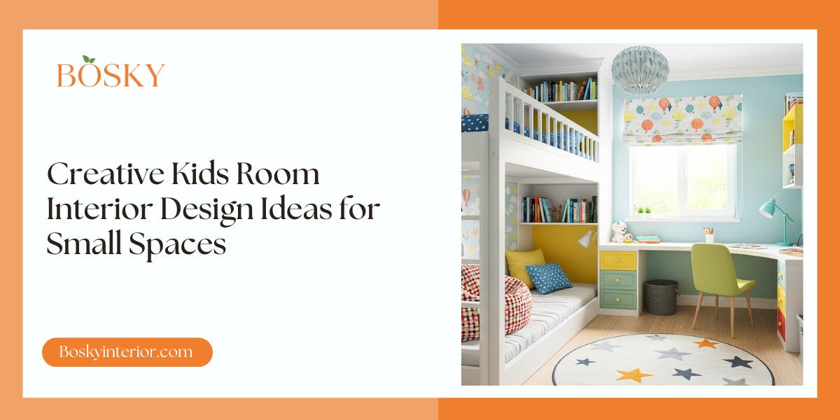 Creative Kids Room Interior Design Ideas for Small Spaces