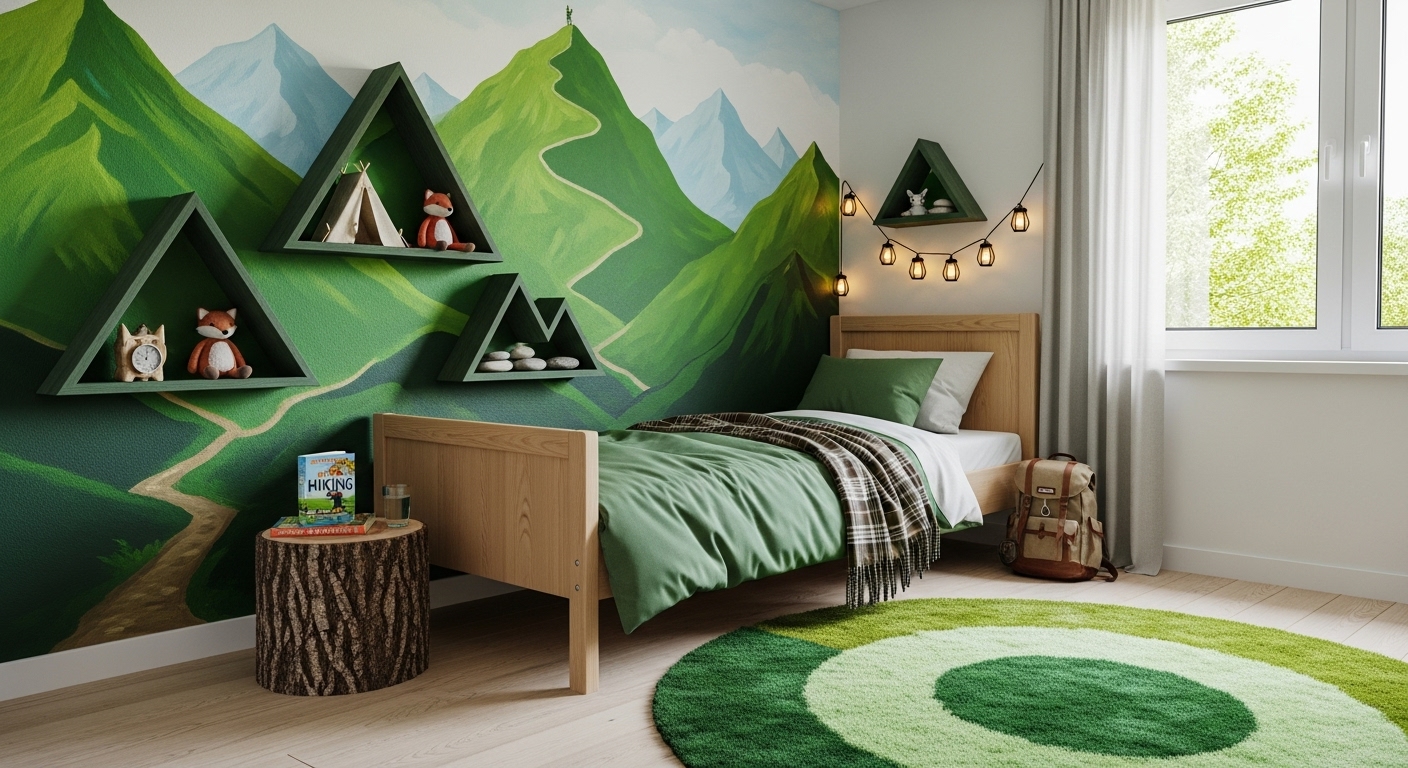 Nature-Inspired kids Bedroom Design