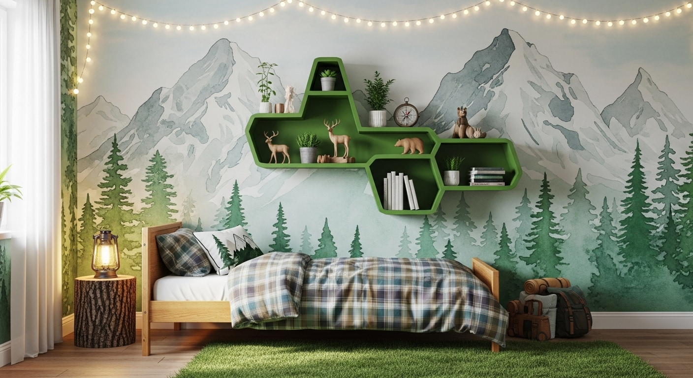Nature-Inspired kids Bedroom Design