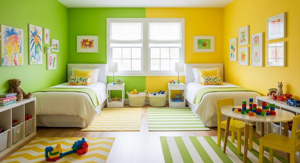 Vibrant Colours That Lift Moods kids room