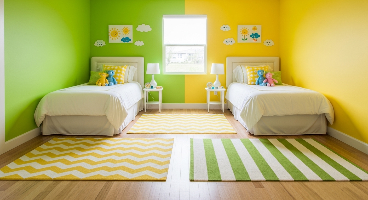 Vibrant Colours That Lift Moods kids room