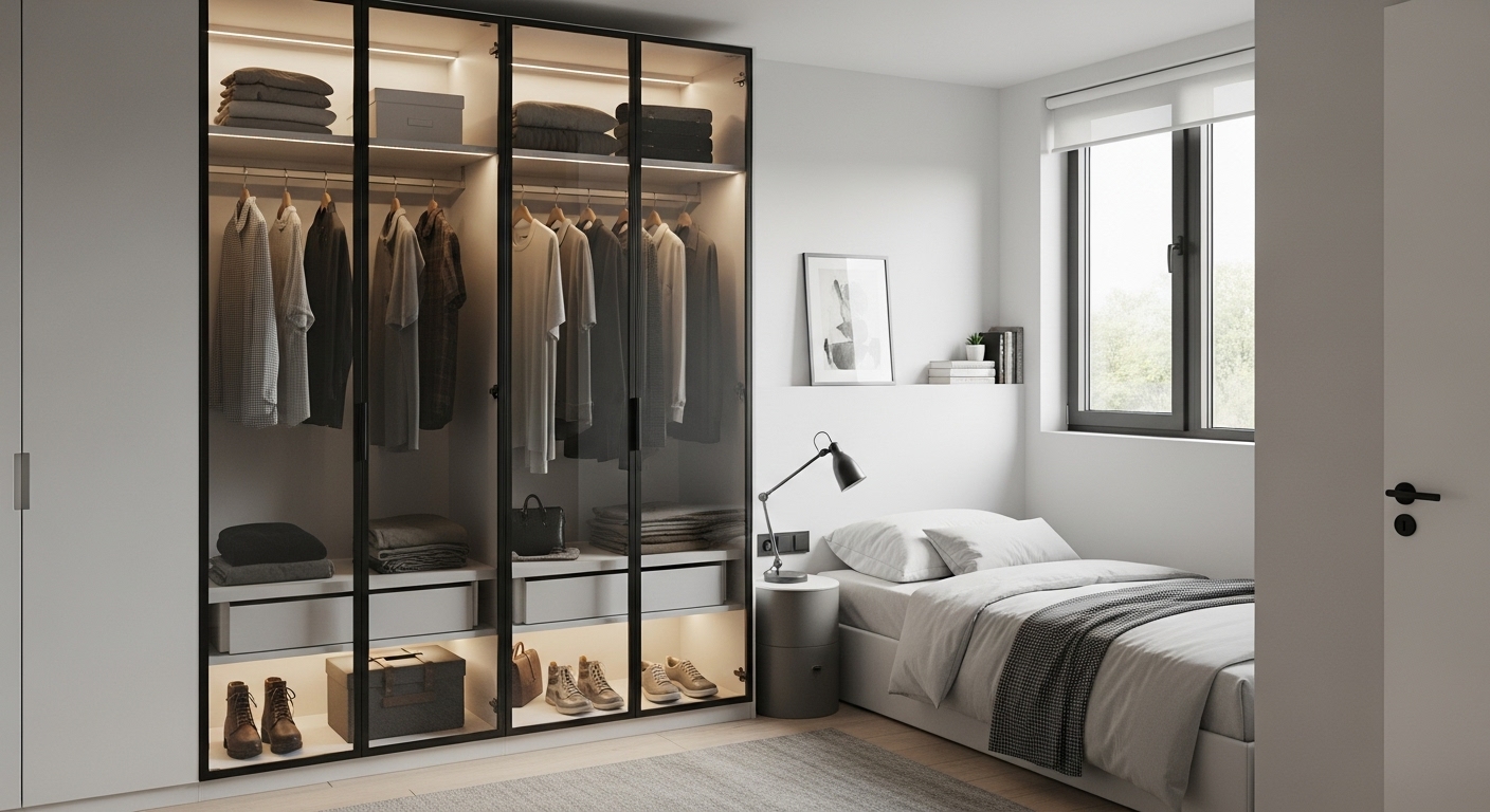 Sliding Mirror Wardrobe Magic