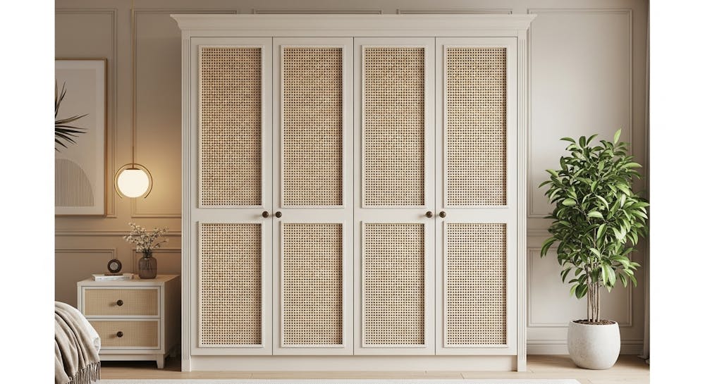 The Cream & Cane Serenity Wardrobe