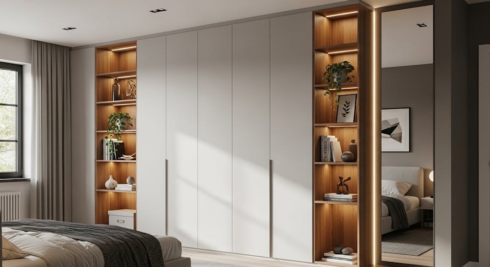 Modern & Space-Saving Wall Wardrobe Design Ideas for Kolkata Homes