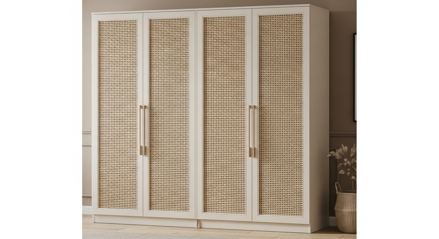 The Cream & Cane Serenity Wardrobe