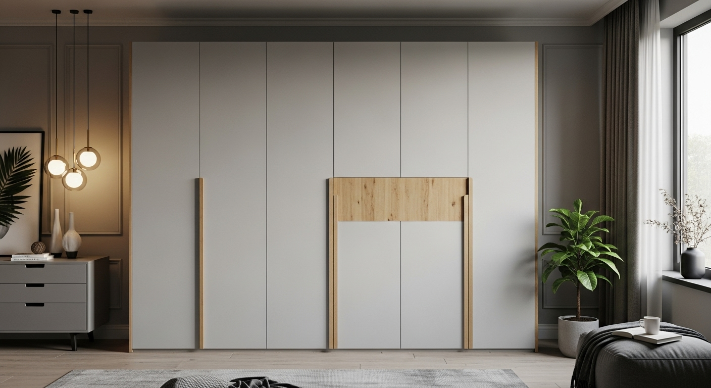 bedroom and living room wardrobes.