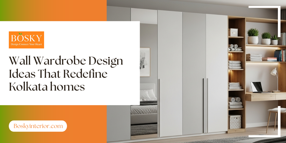 Modern & Space Saving Wall Wardrobe Design Ideas for Kolkata Homes