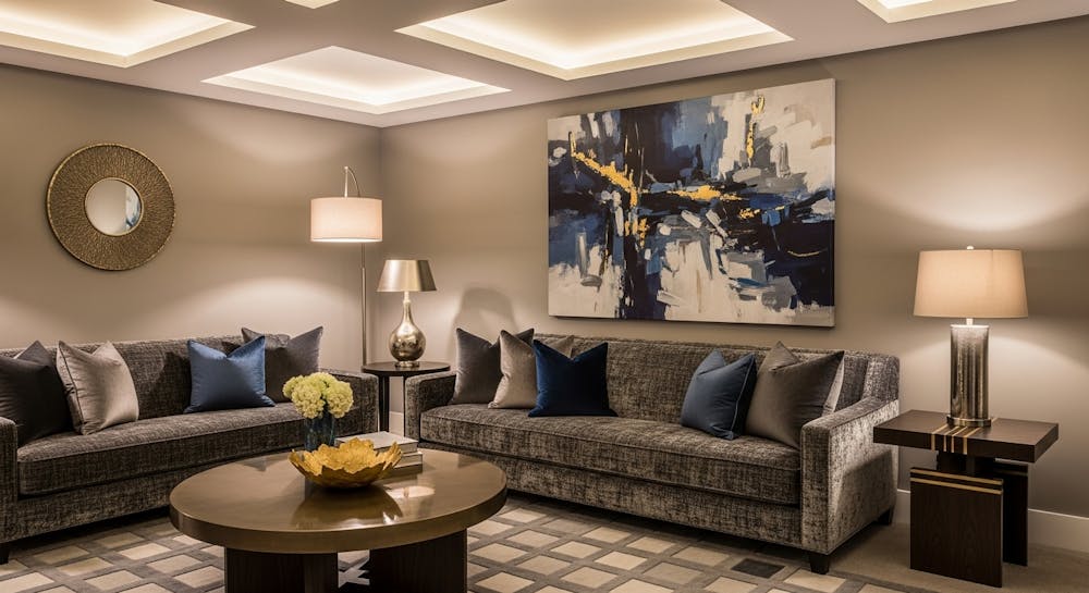 The Lounge Style Living Room