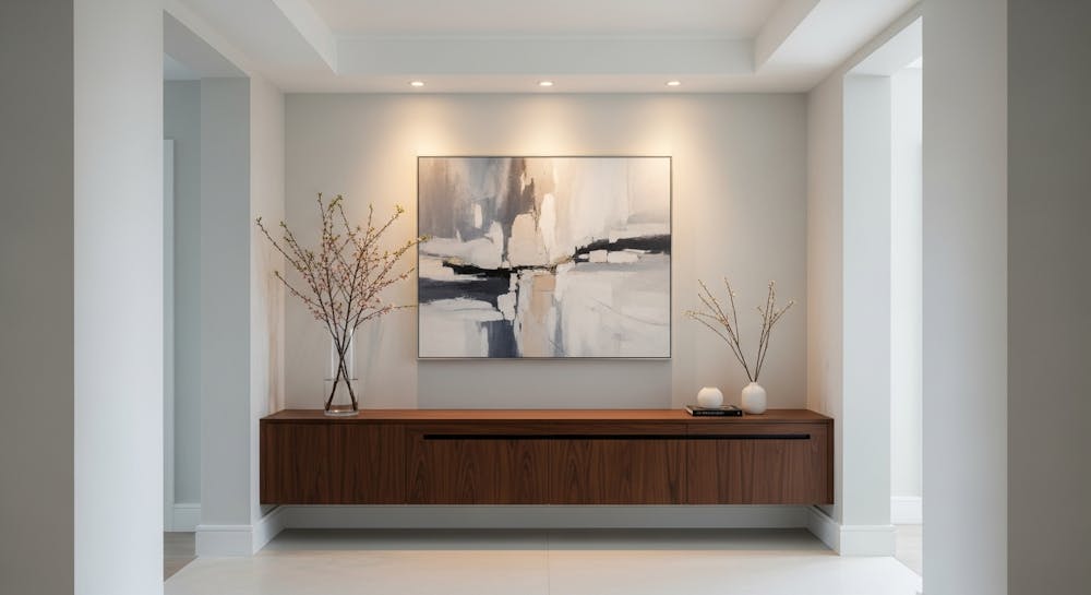 Minimalist Luxe Hall