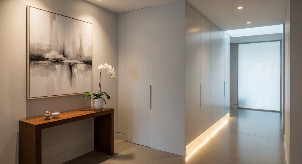 Minimalist Luxe Hall