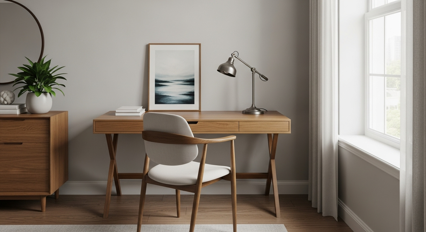 An Elegant Work Corner