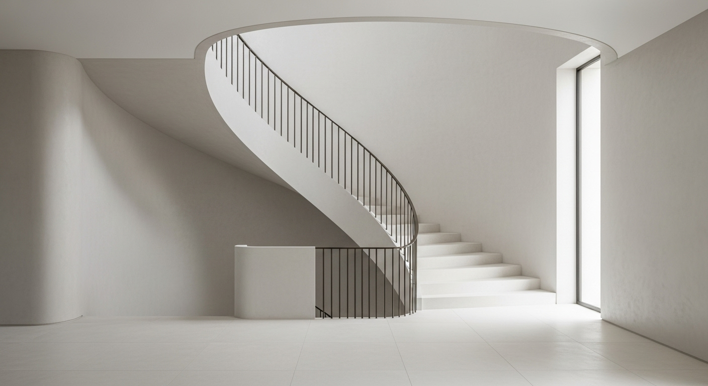 Sculptural Plaster Sweep