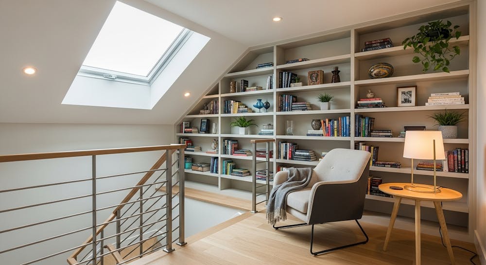 Landing Library with Skylight