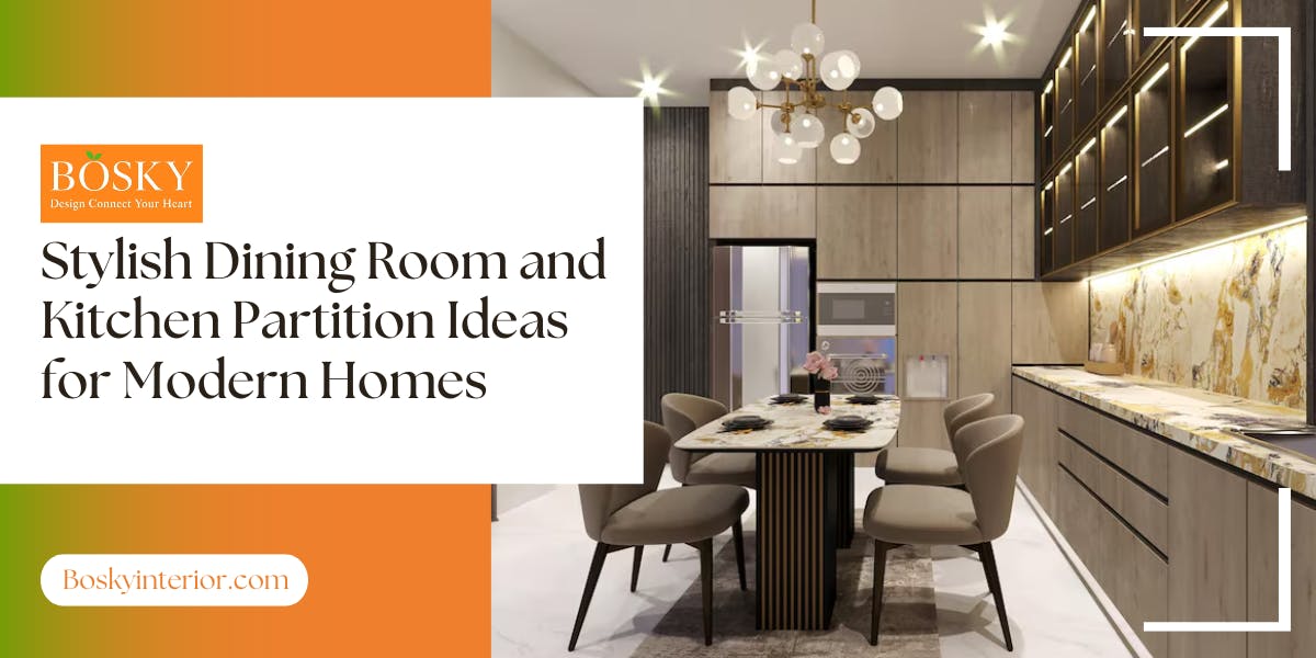 Stylish Dining Room and Kitchen Partition Ideas for Modern Homes
