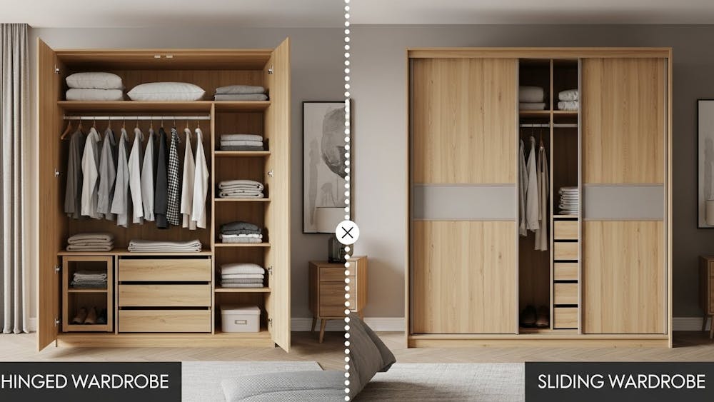 Hinged vs Sliding – Which Wardrobe Works Better for You?