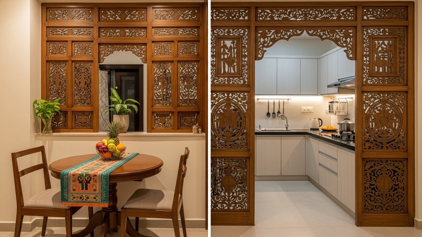 Stylish Dining Room and Kitchen Partition Ideas for Modern Homes