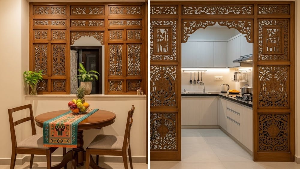 Stylish Dining Room and Kitchen Partition Ideas for Modern Homes