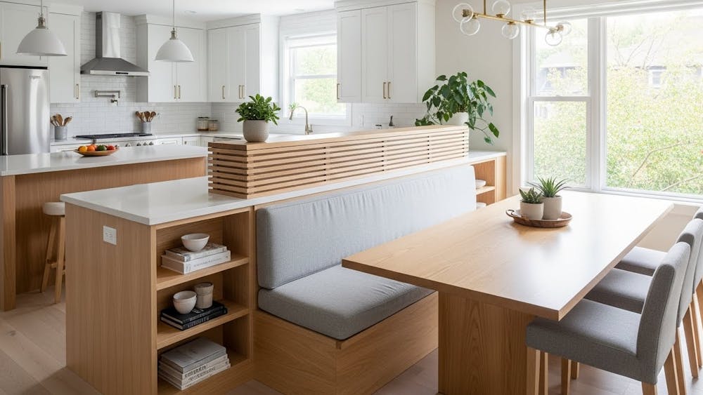 Kitchen Dining Room Partition