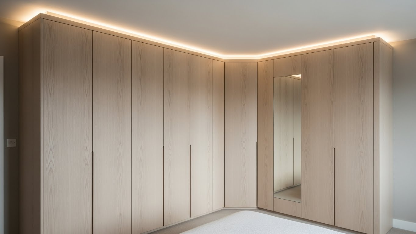 L Shaped Wardrobe Design Ideas for Your Bedroom Closet
