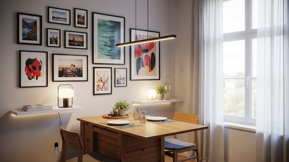 Affordable Dining Room Lighting Ideas For Small Apartments