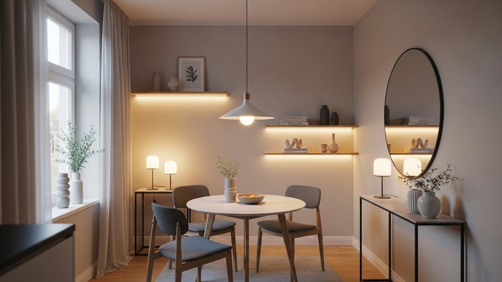 Affordable Dining Room Lighting Ideas For Small Apartments