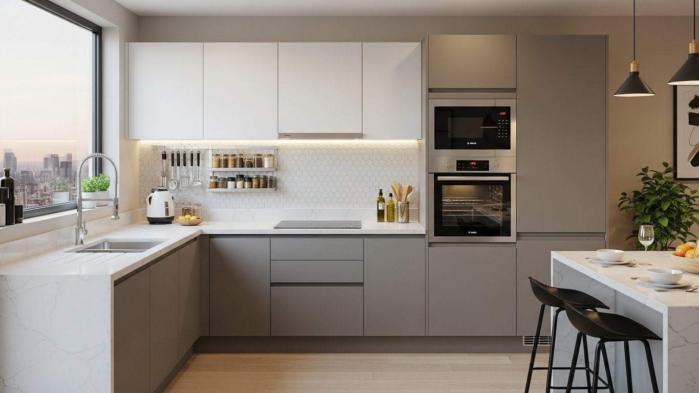 What Makes a Good Modular Kitchen Design for Small Kitchen?