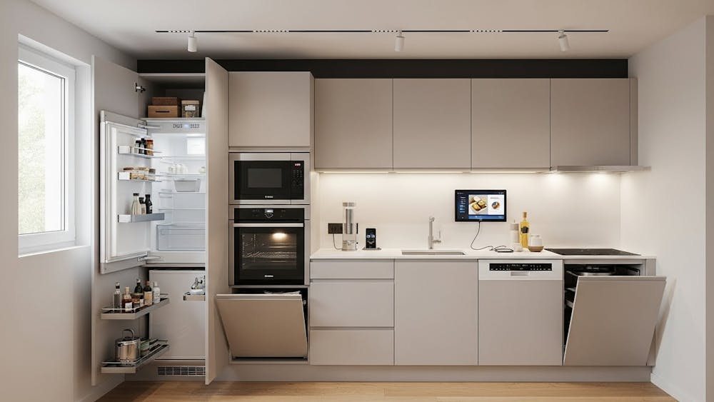Smart Appliance Planning in Small Modular Kitchens
