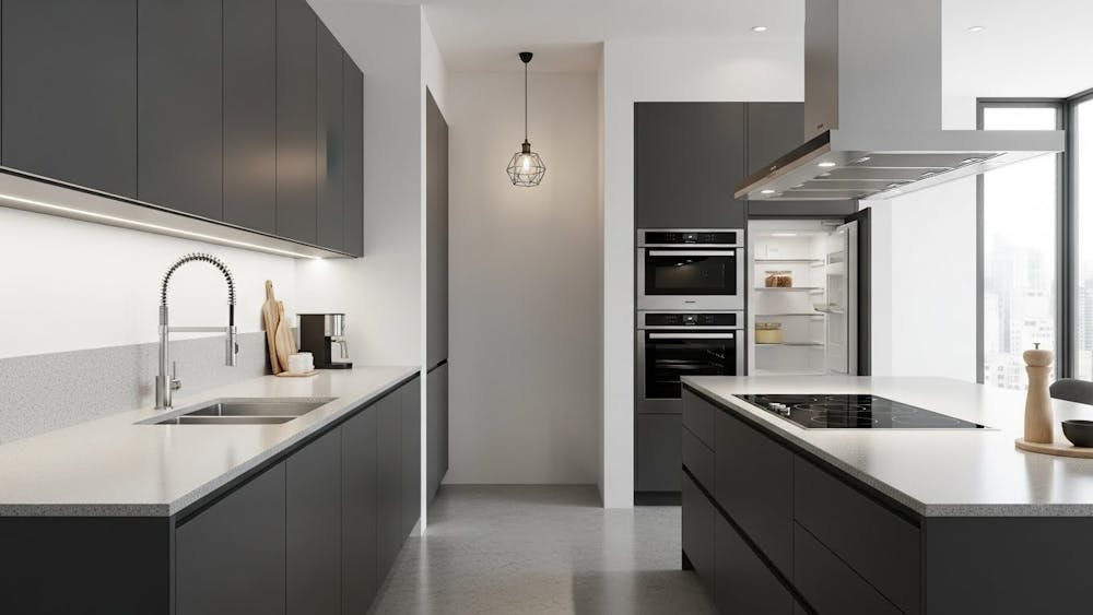 Parallel (Galley) Modular Kitchen