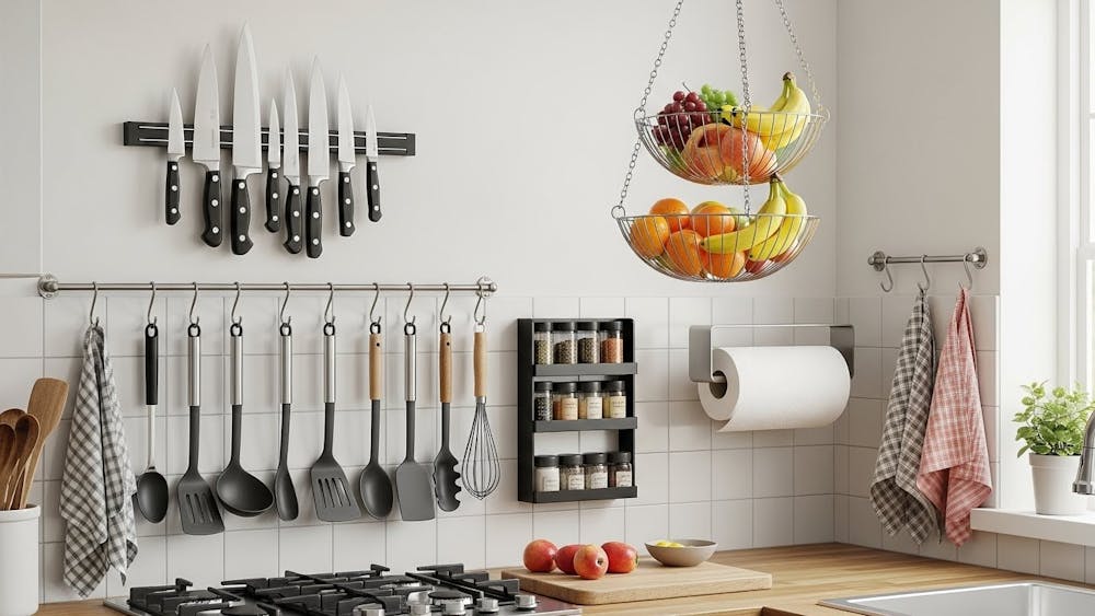 Hanging & Wall-Mounted Kitchen Accessories