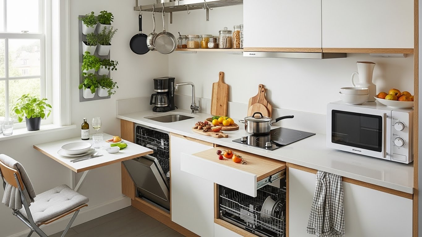 Space-Saving Kitchen Ideas for Small Spaces