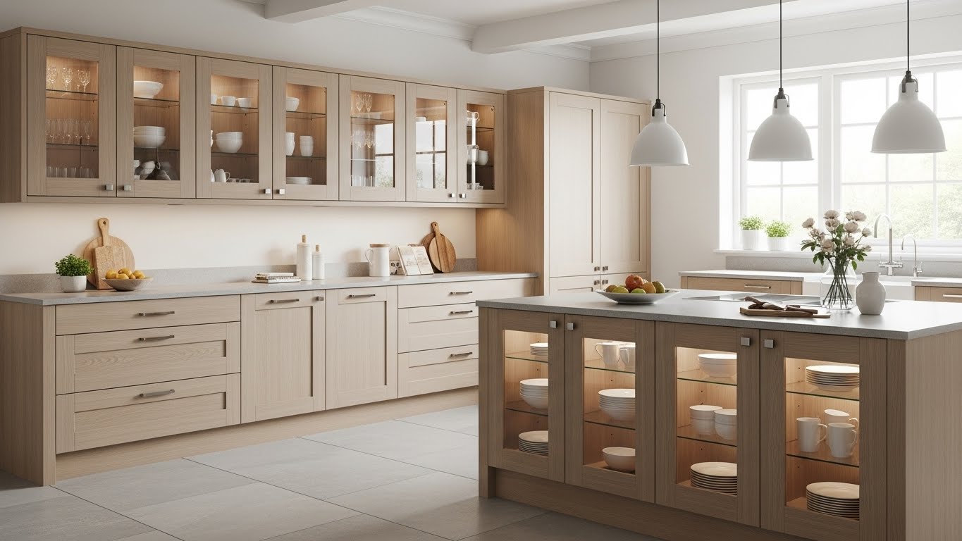 Modular Crockery Cabinets & Glass-Door Units