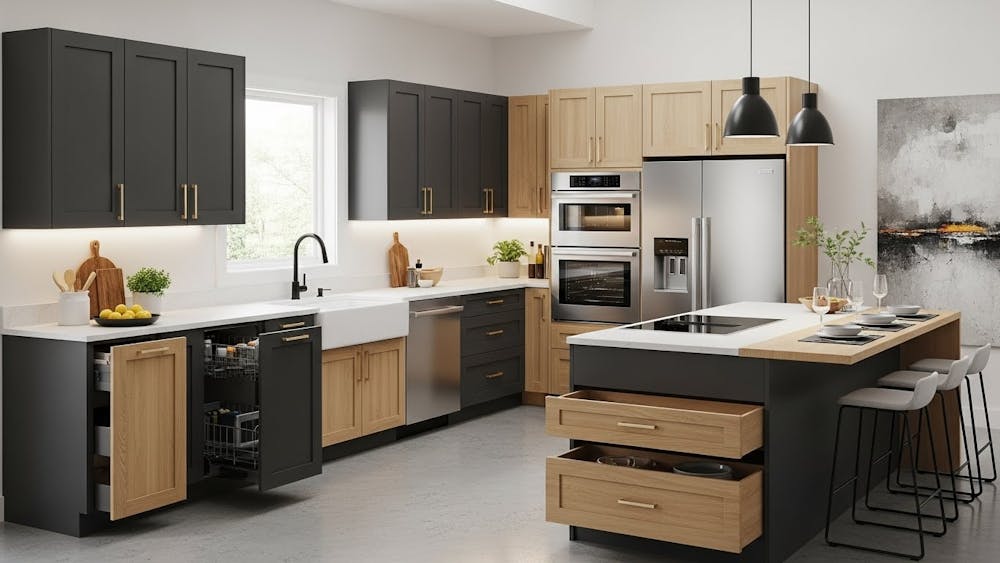 How Bosky Interior Helps You Choose the Right Modular Kitchen Cabinet Design