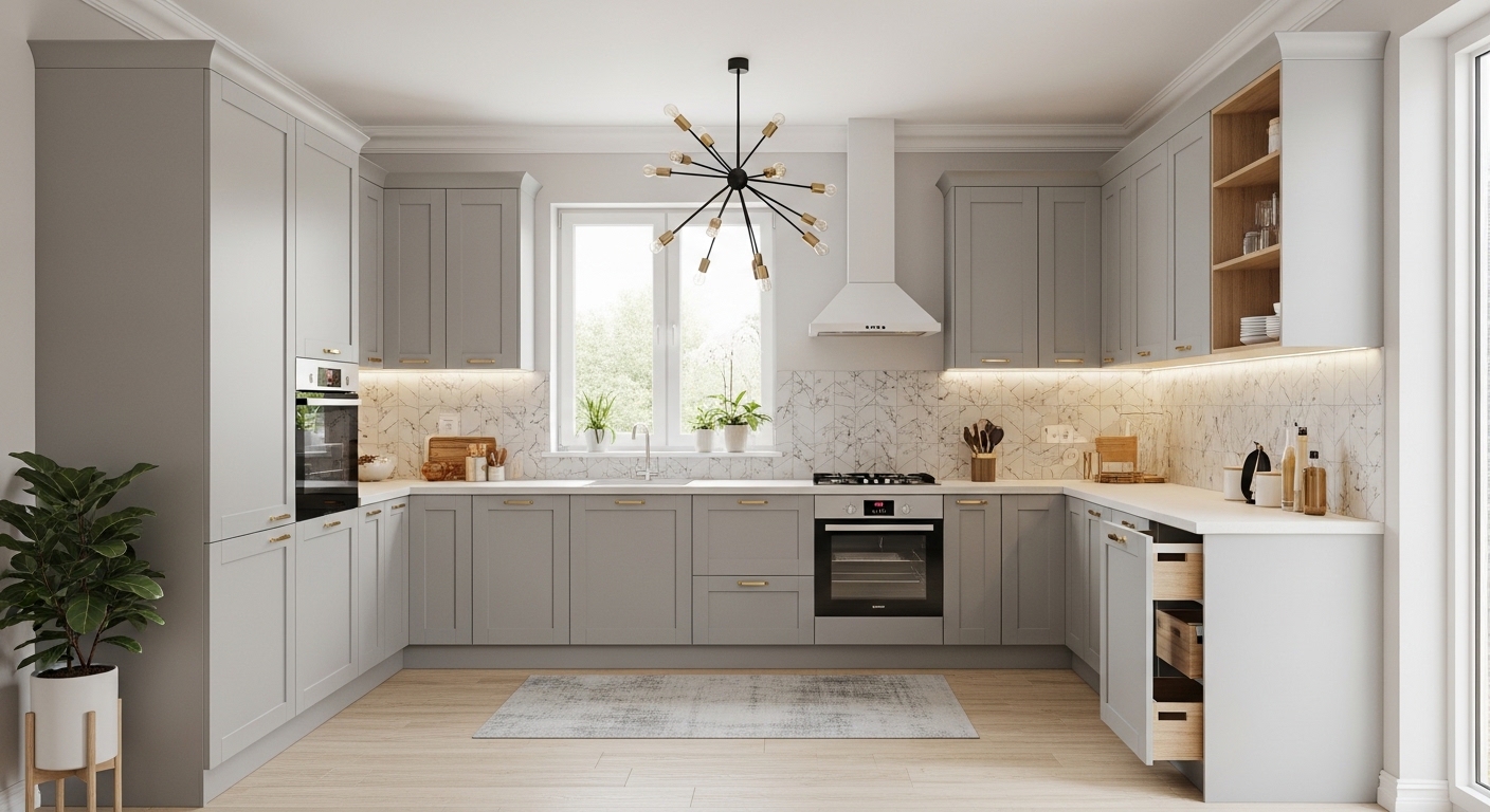 Open Concept Kitchen